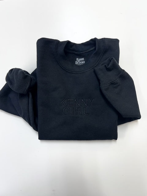 Custom Tone on Tone Embroidery - Youth and Adult Multiple Colors